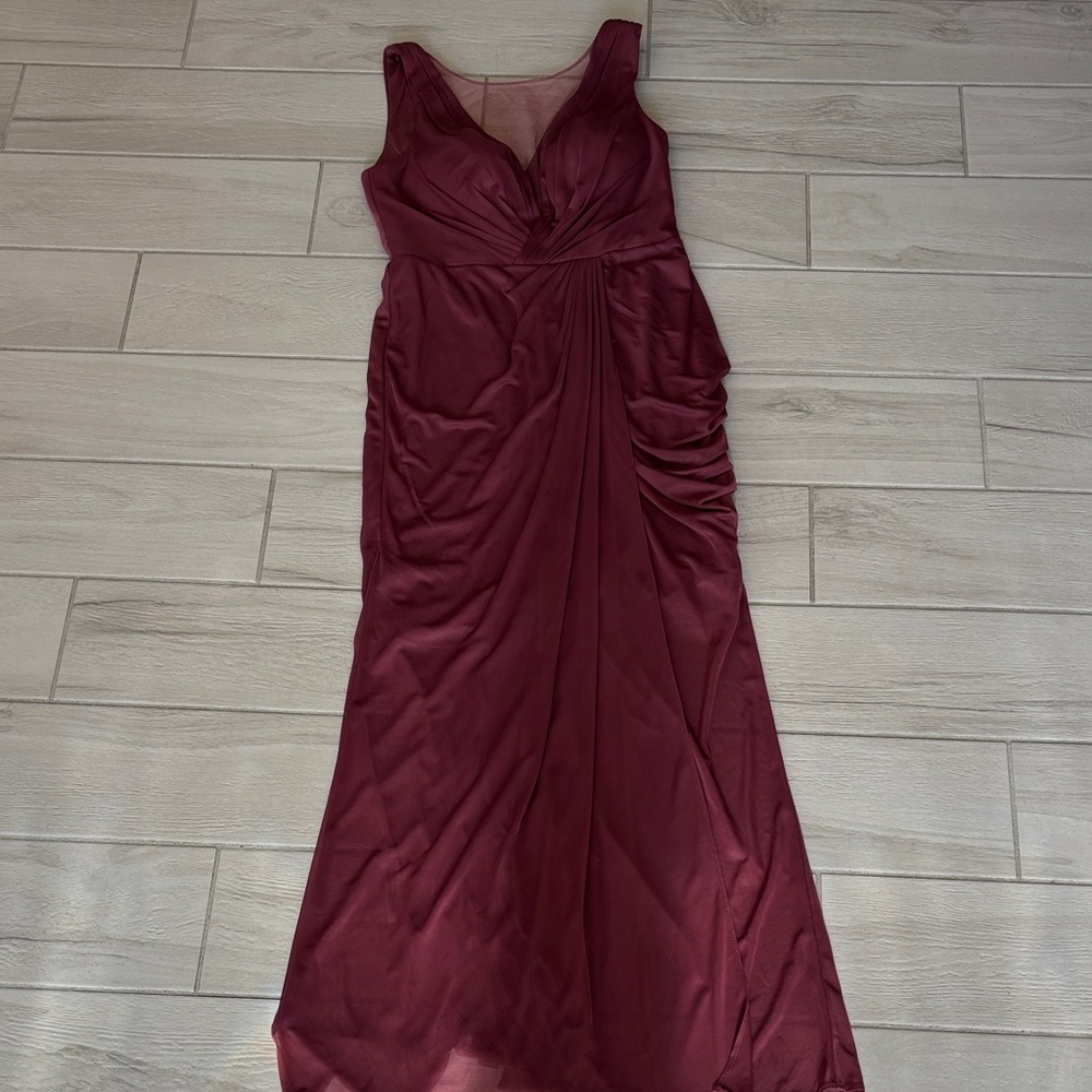Azazie Women's Mauve/ wine Dress